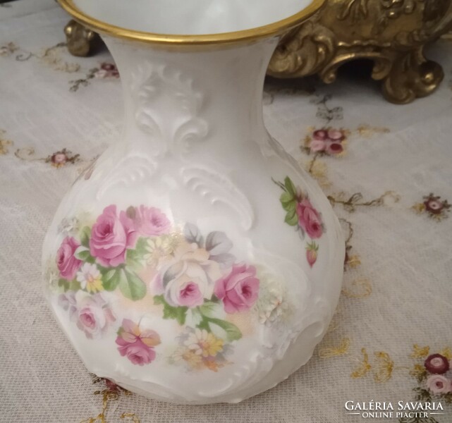 Small pink vase, royal bavaria