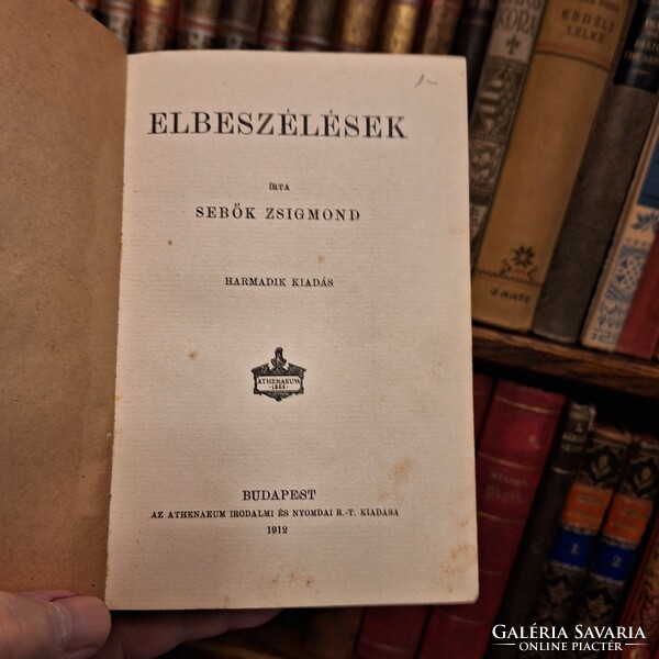 1912 - Athenaeum -sebők Zsigmond stories