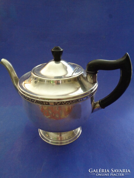 100-year-old sheffield silver-plated, tea and coffee pot, classic style