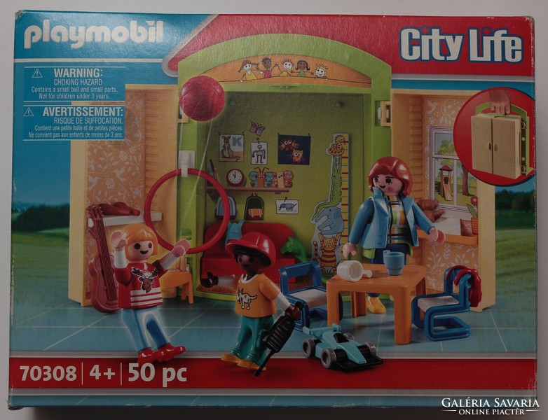Playmobil kindergarten or kindergarten toy box complete in its original box!