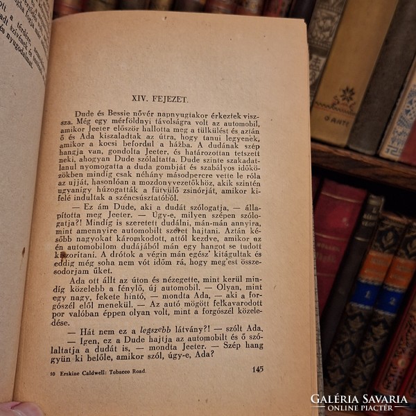 1948 First edition nova -erskine caldwell: tobacco road