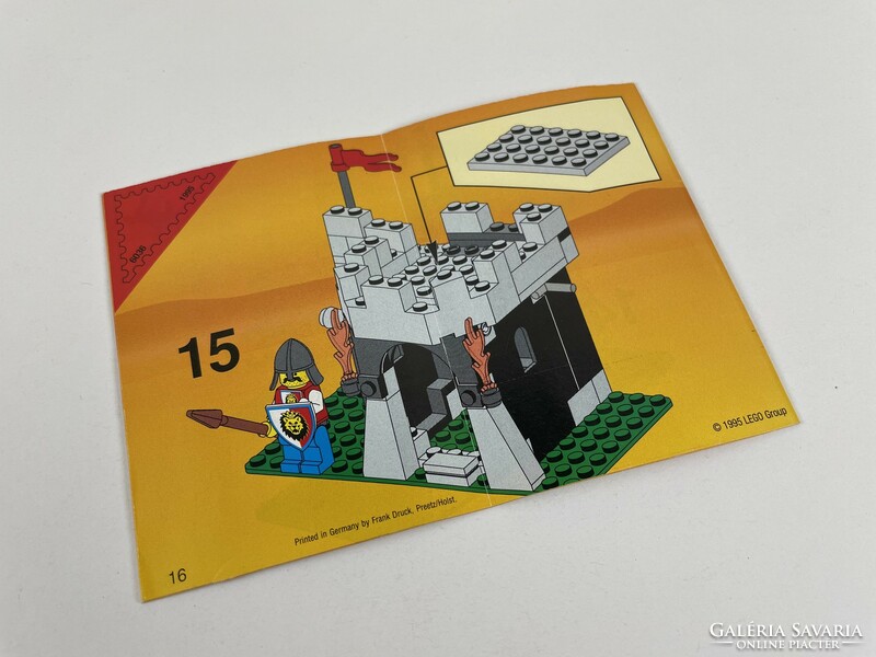 Lego 6036 castle - skeleton surprise - assembly instructions - booklet 1995