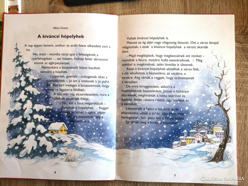 Christmas tales with drawings by Zsuzsa Füzesi