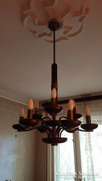 Original art deco chandelier (9 arms)