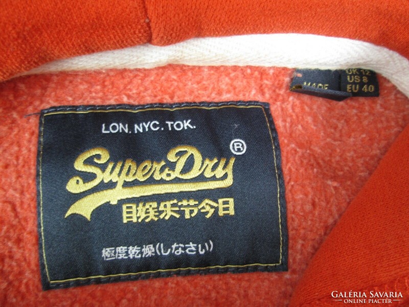 Original superdry (m) long sleeve women's hoodie