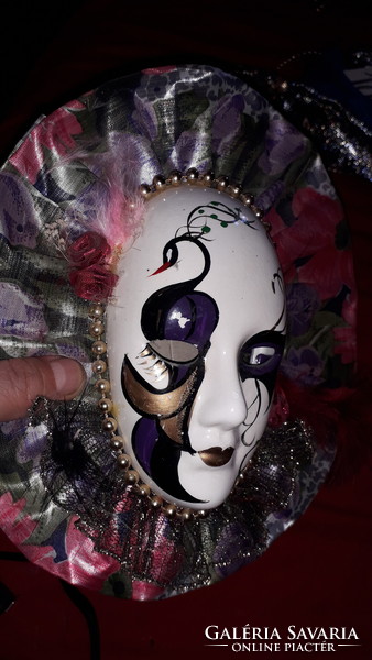 Fairy tale - Venice - carnival porcelain mask - wall decoration 20 x 18 cm according to the pictures 20.