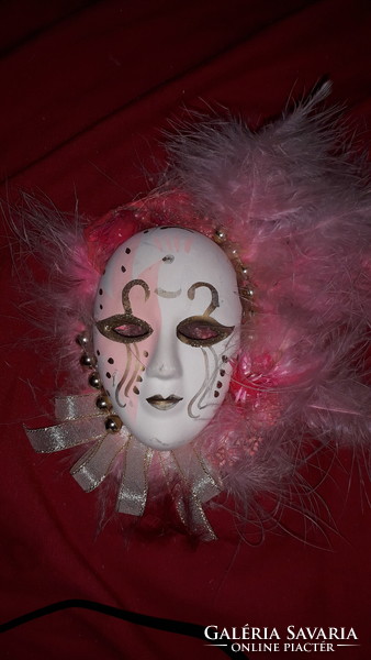 Fairytale Venice - carnival porcelain mask - wall decoration 13 x 13 cm according to the pictures 4.