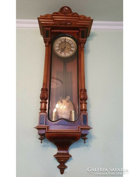 2 Heavy antique wall clocks