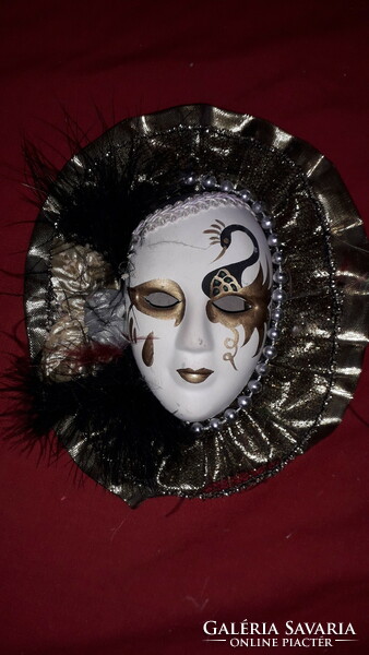 Fairytale Venice - carnival porcelain mask - wall decoration 16 x 14 cm according to the pictures 11.