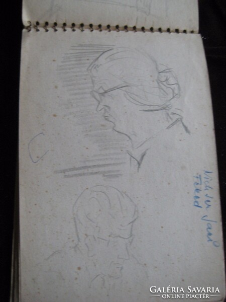 Sketches from the early 60s by a student with a skillful hand