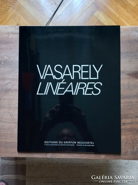VASARELY eredeti heliogravure, címe: AFA (1955), publikálva a 73as Linéaris albumban.