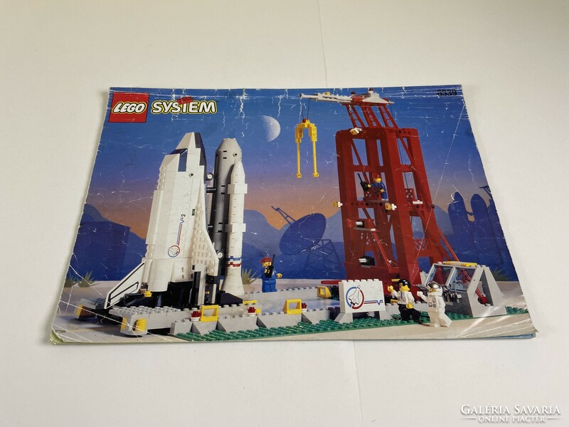 LEGO 6339 - Űrhajó Indító Állomás összerakási útmutató leírás 1995