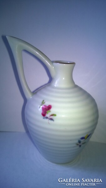 Herend pitcher also patterned in porcelain material, flawless beauty 95 mm