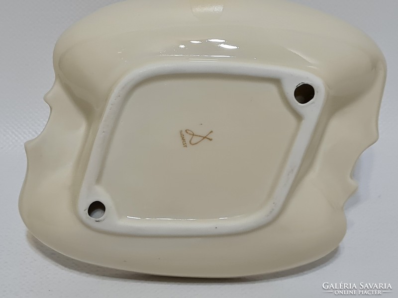 Drasche aranyozott porcelán hamutál (2772)
