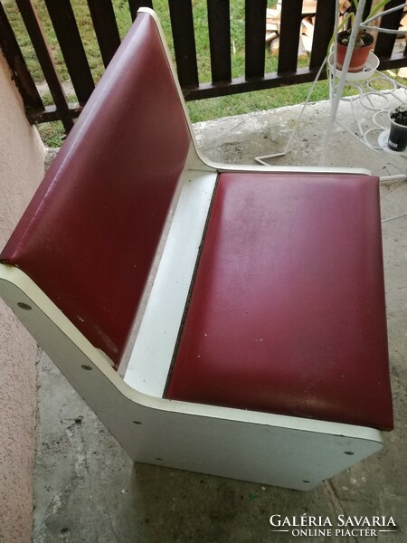 Kitchen faux leather corner seat/retro furniture