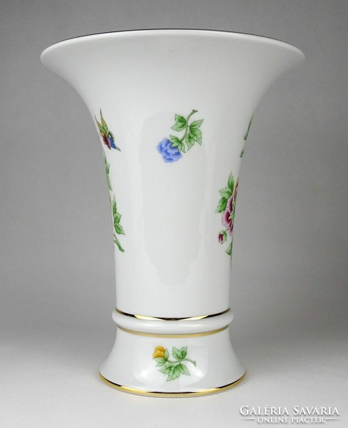 1O358 Nagyméretű Hollóházi porcelán váza 25 cm