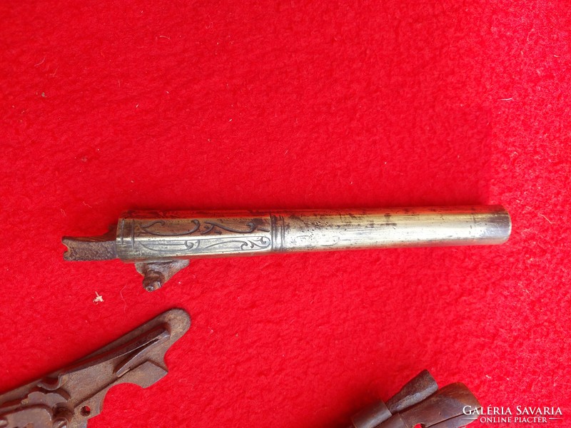 Copper-barrel front-loading pistol