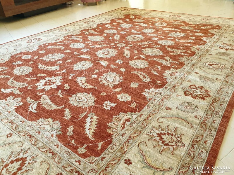 Dreamy afghan ziegler 305x430 cm hand-knotted twisted wool Persian rug mm183