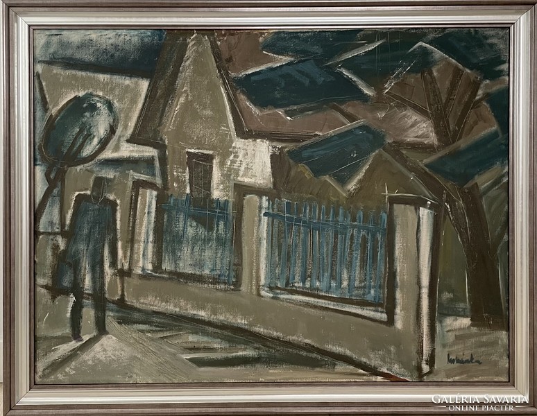 Prohászka József (1886-1964) 68x88 cm EREDETI olajfestménye
