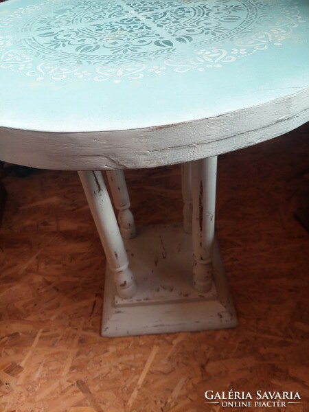 Painted art deco table