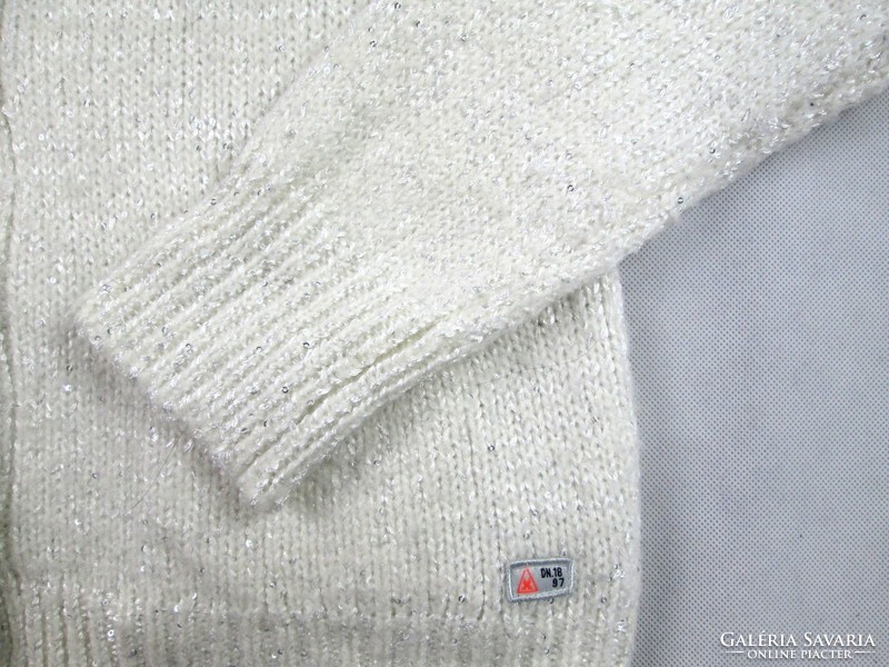 Original gaastra (s / m) women's detachable fur cardigan sweater