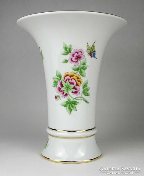 1O358 Nagyméretű Hollóházi porcelán váza 25 cm