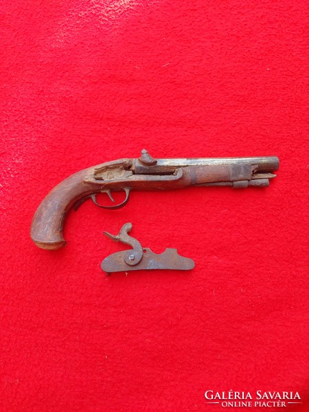 Copper-barrel front-loading pistol