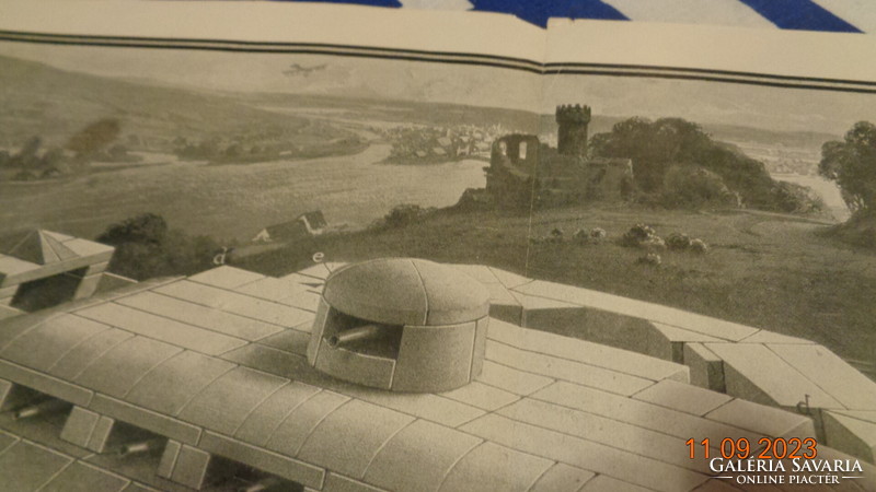 Richters  Bauvorlagen   az erődítmény    múlt század eleji  modell játék  katalógus- árlista