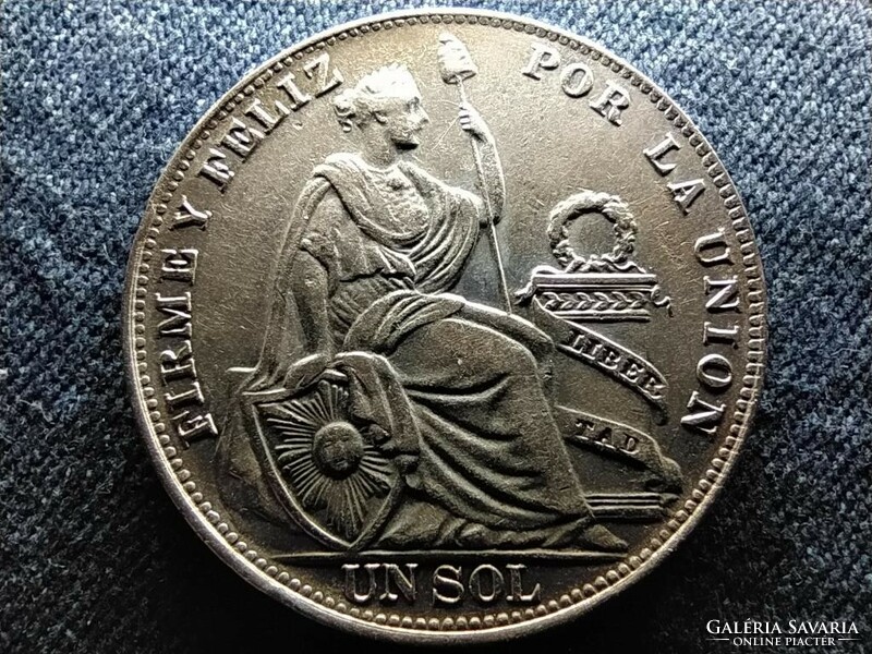 Republic of Peru (1822-present) .500 Silver 1 sol 1935 (id60177)