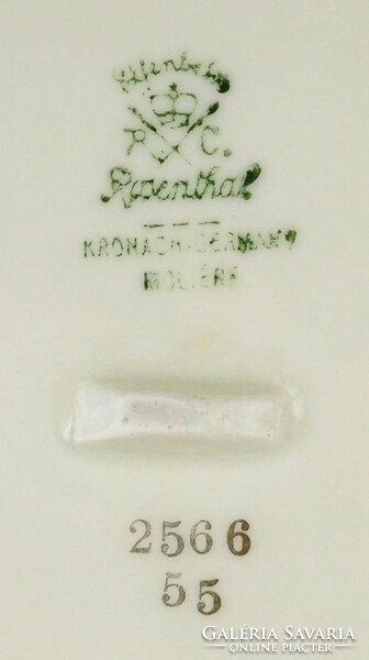1O388 old butter colored Rosenthal porcelain serving bowl 19.5 Cm