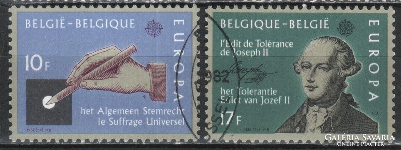 Belgium 0459 mi 2100-2101 €0.70