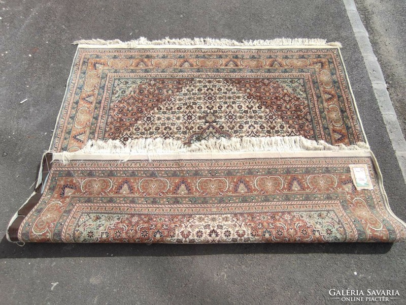 Hand-woven oriental rug