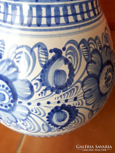 Nagyméretű poszthabán modori kerámia váza
