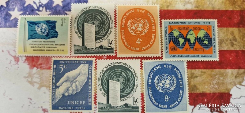 United Nations 1951. Collection for beginners