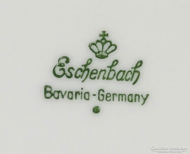 1O391 Régi Eschenbach Bavaria porcelán tál 20 x 31.5 cm