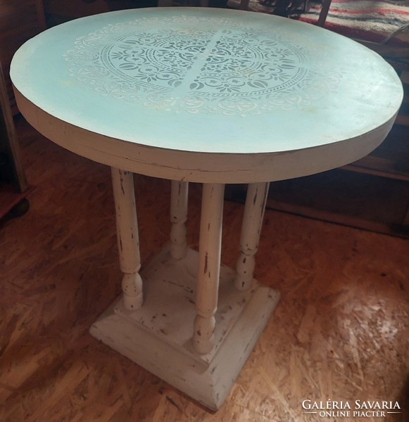 Painted art deco table
