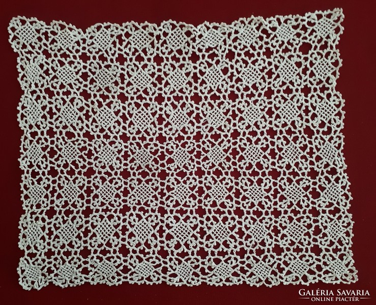 Special art nouveau lace tablecloth