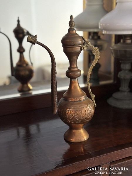 Arabic style copper jug