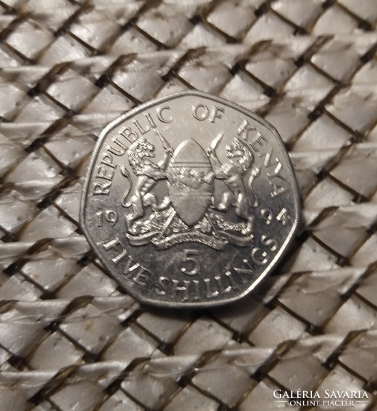 Kenya 5 shilling 1994