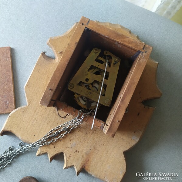 Old carved clock for sale!