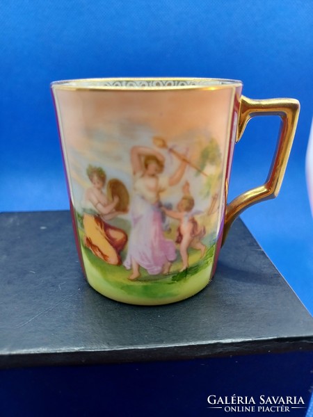 Small hinged scene mug