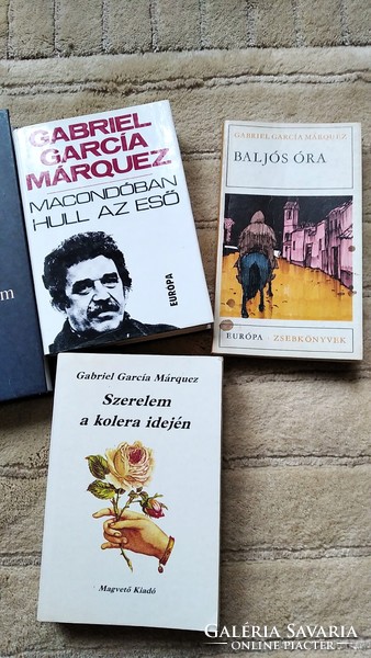 Books by Gabriel García Márquez, 4 pieces (59.)