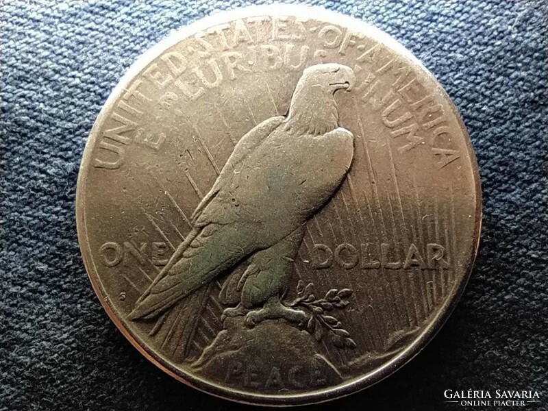 USA Peace dollár I. VH befejezésének emlékére .900 ezüst 1 Dollár 1922 (id65264)