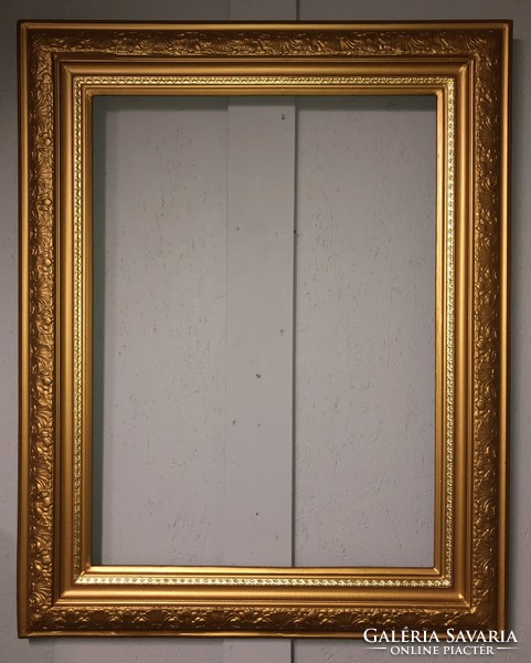 Large, rare wide, antique painting or mirror frame.