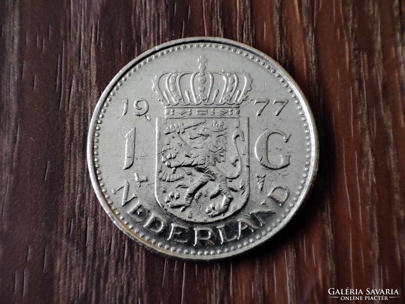 1 Gulden, Netherlands 1977