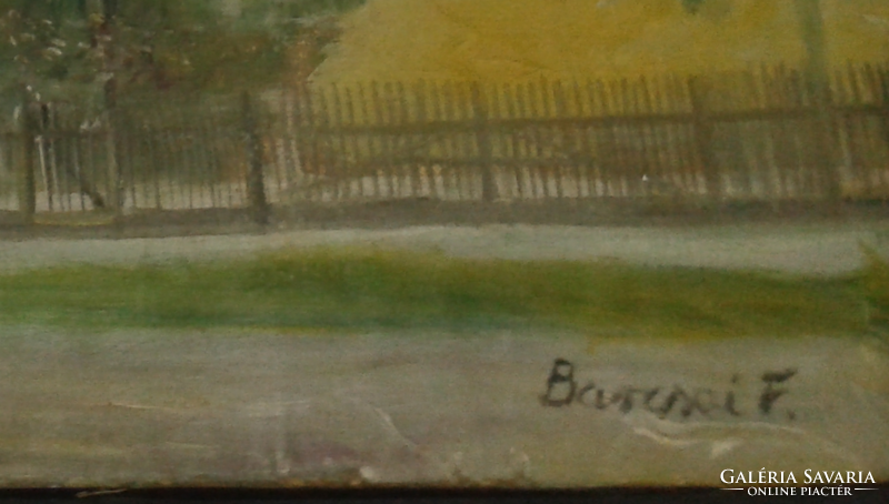 Barcsai Ferenc painting (villasu utca)