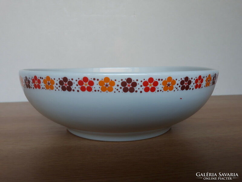 Alföldi porcelain canteen pattern side dish, 24 cm