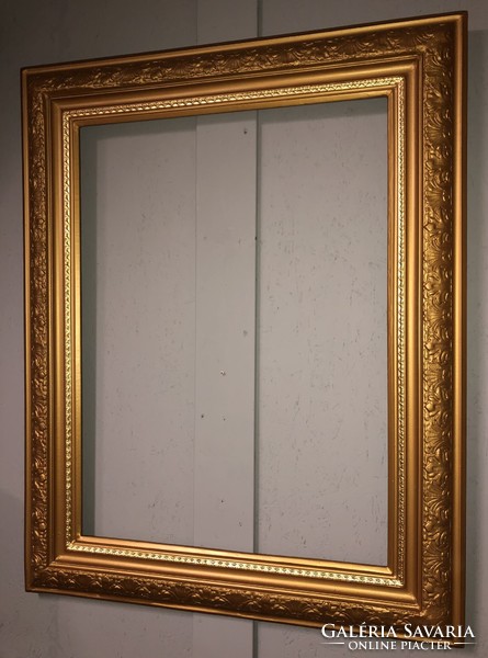 Large, rare wide, antique painting or mirror frame.
