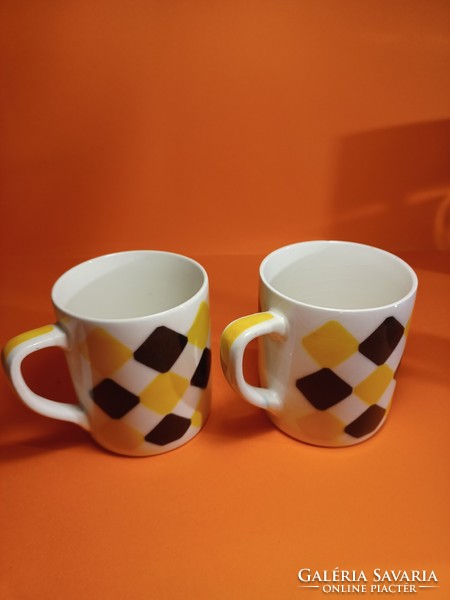 Granite mugs in pairs