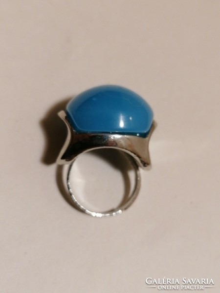 Dominique Denaive kék design gyűrű (260)